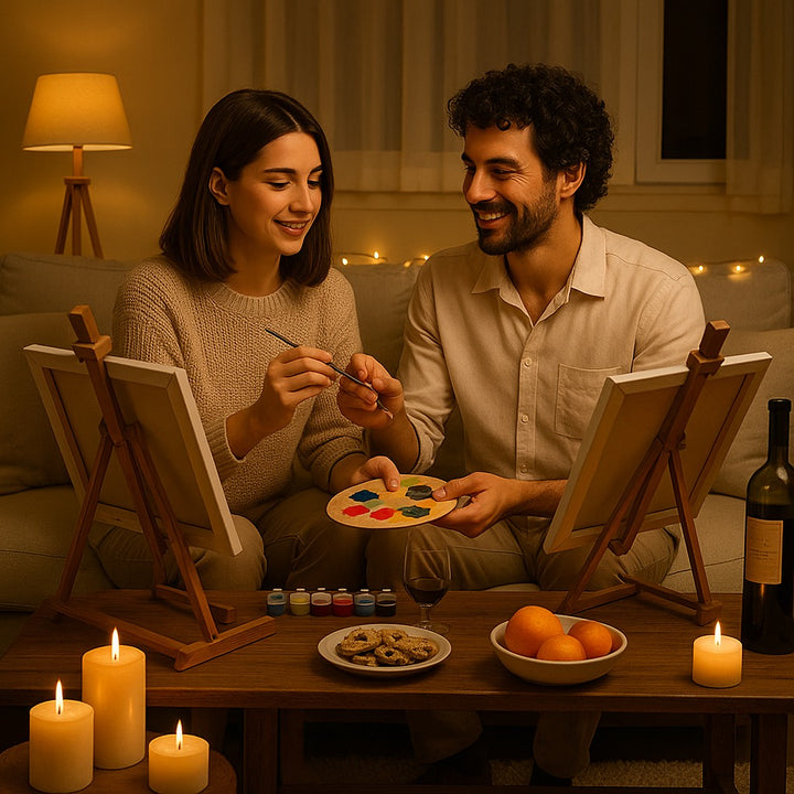 קיט זוגי לצביעה לפי מספרים בעיצוב אישי